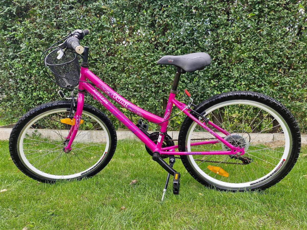 Dievčenský bicykel veľkosť 24