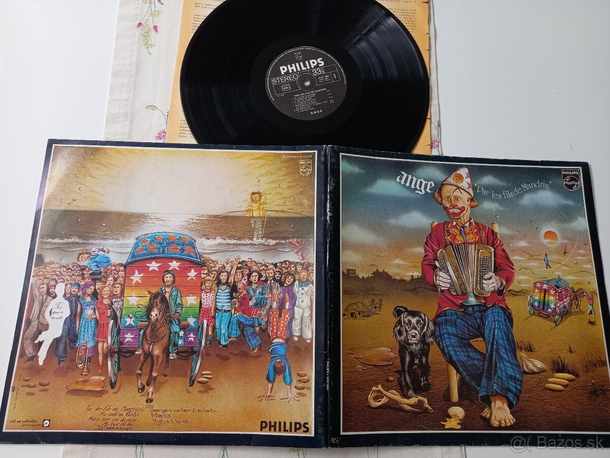 ANGE „ Par Les Fils... “ /Philips 1976/ nadherny rozkl. ob