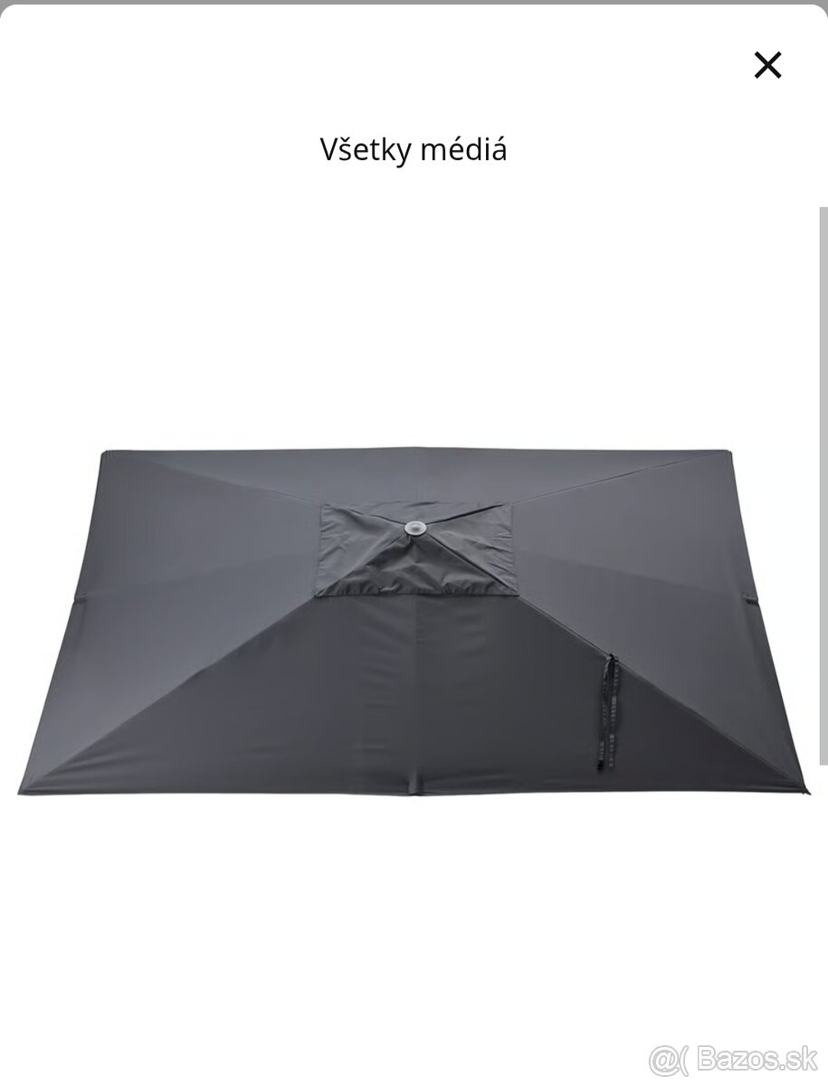 Plachta slnečníka SEGLARÖ ikea
