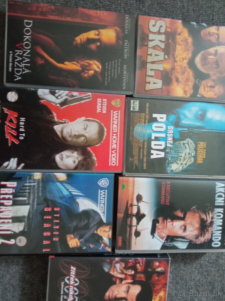 Lacno predám VHS kazety filmy