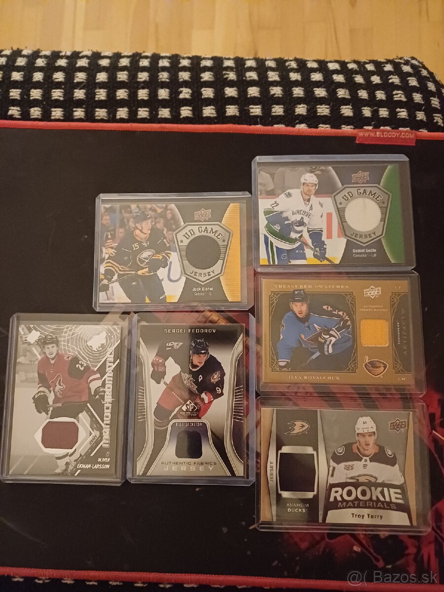 Hokejove karty / kartičky mix NHL