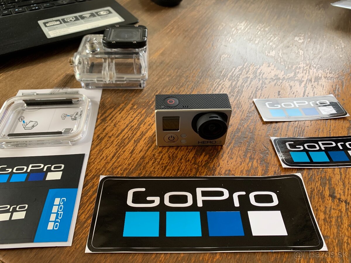 Predám GoPro Hero 3 vodeodolné púzdro