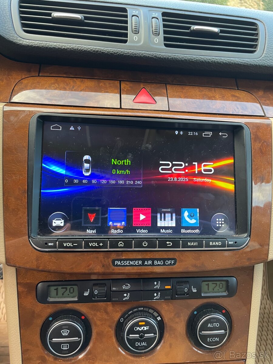 Android autorádio 2din VW/ŠKODA/SEAT