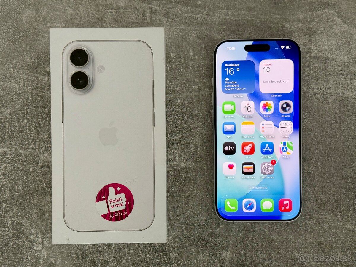 PREDAM/ VYMENIM NOVY IPHONE 17 /OCHRANNE SKLO/ZARUKA 2 ROKY