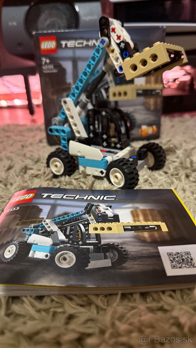 🏗️ LEGO Technic 42133 – Telehandler (Nakladač)