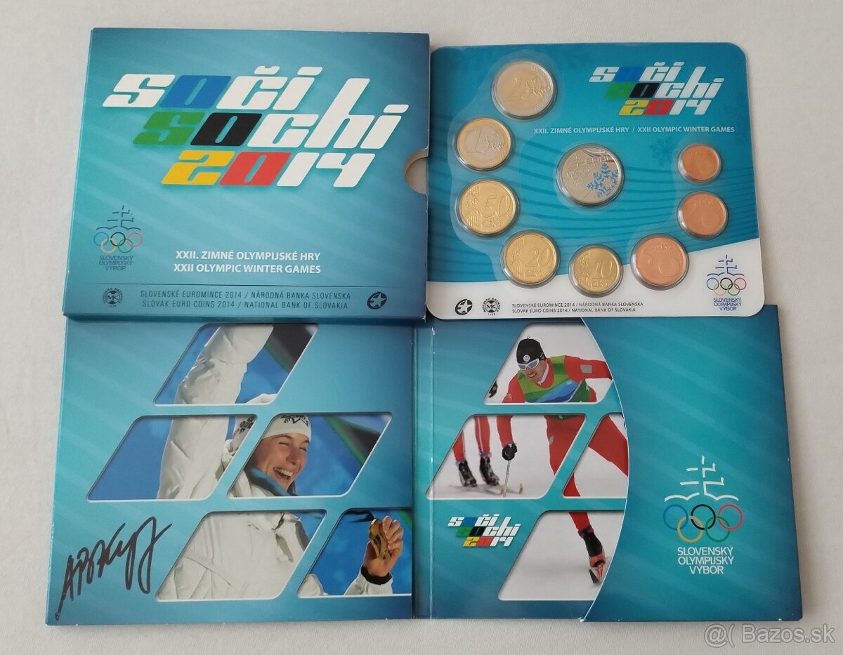 Sada SR 2014 Soči s podpisom