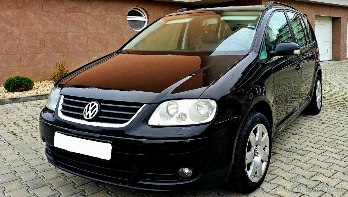 Volkswagen Touran 1.9 Tdi 7 Miestne R V 2009 Náj 193.000 km