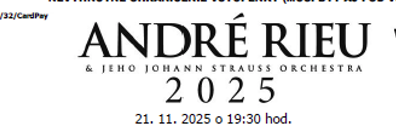 Andre Rieu 2x vstupenky