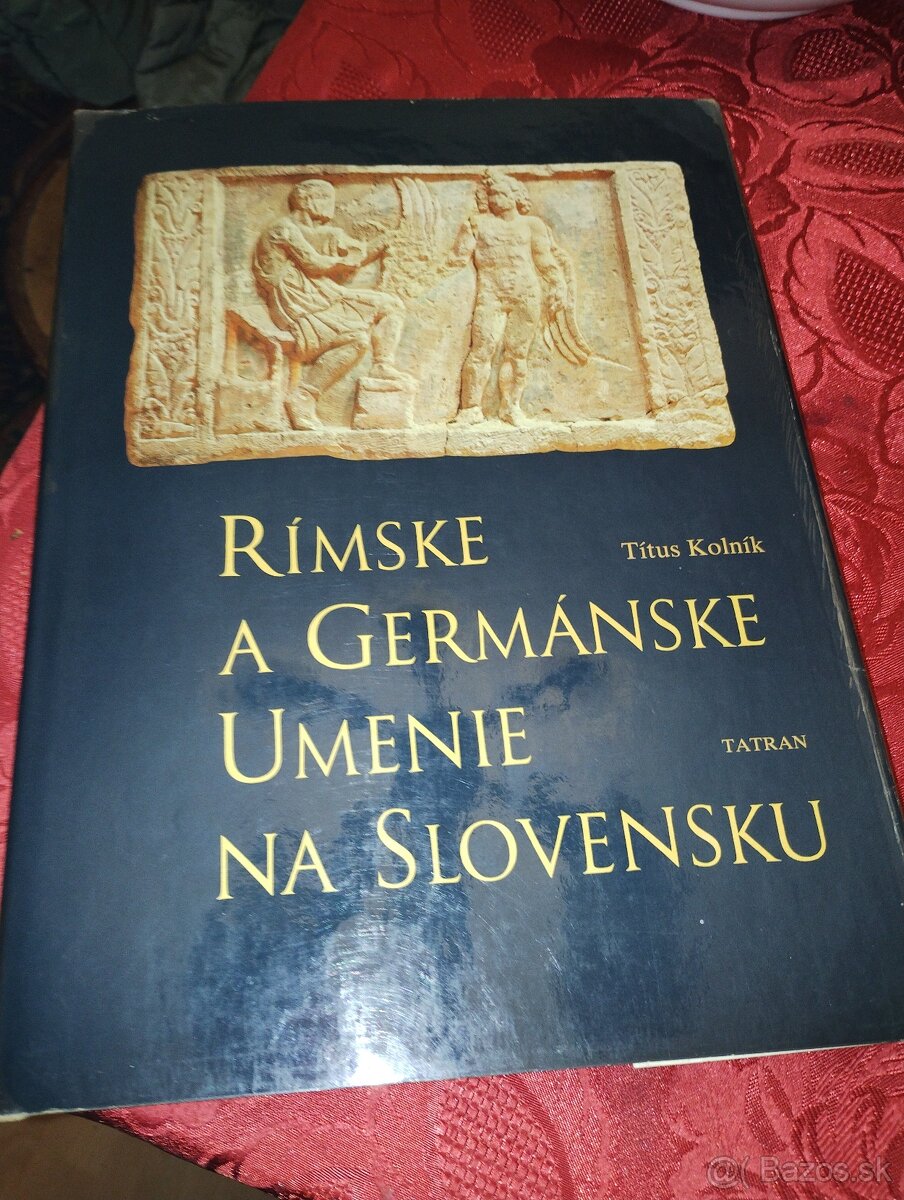 Kniha  Rímske a  germánske umenie  na Slovensku