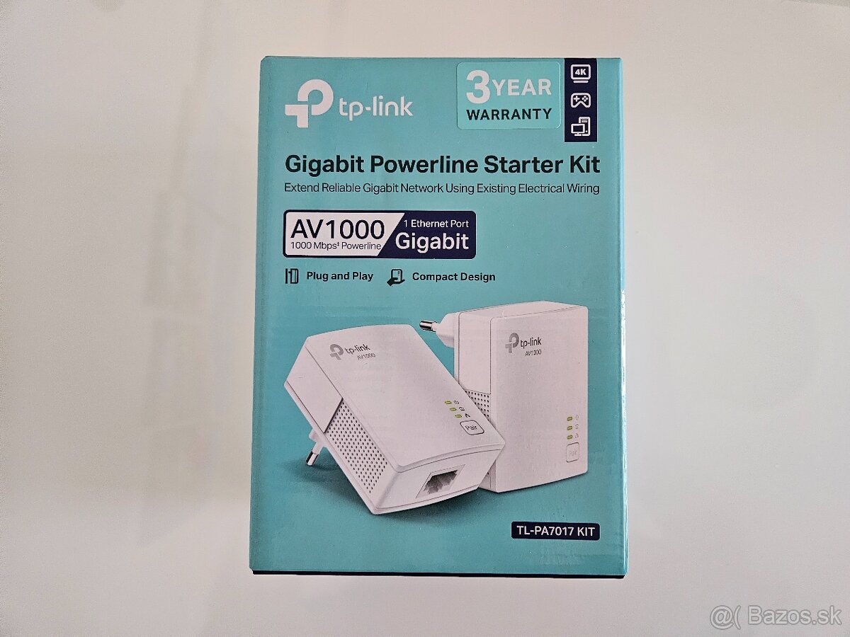 TP-LINK TL-PA7017P KIT powerline adaptéry