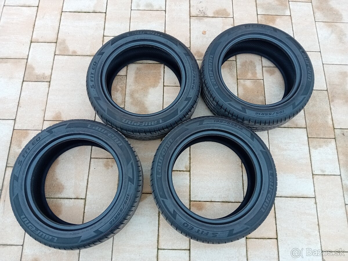 Predám letné pneu Laufenn 195/55 R16