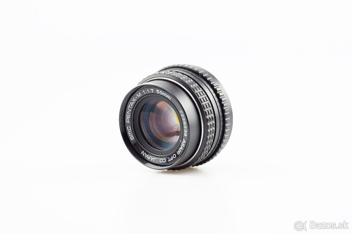 Objektív Pentax-M 50mm f/1.7 SMC 7228238