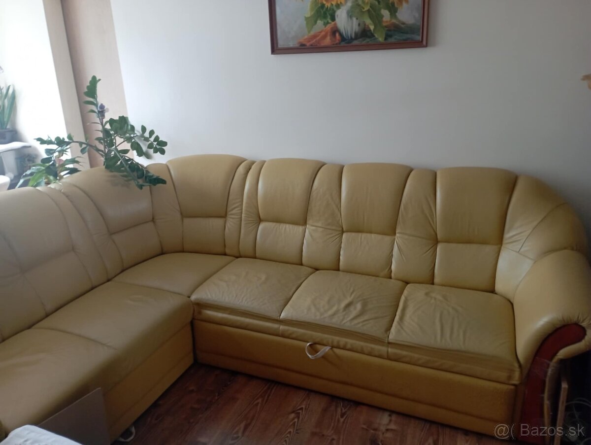 Predám koženú sedačku