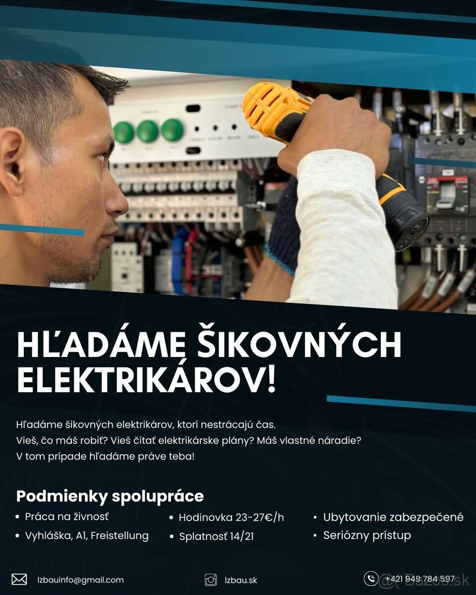 Elektrikár - Nemčinár