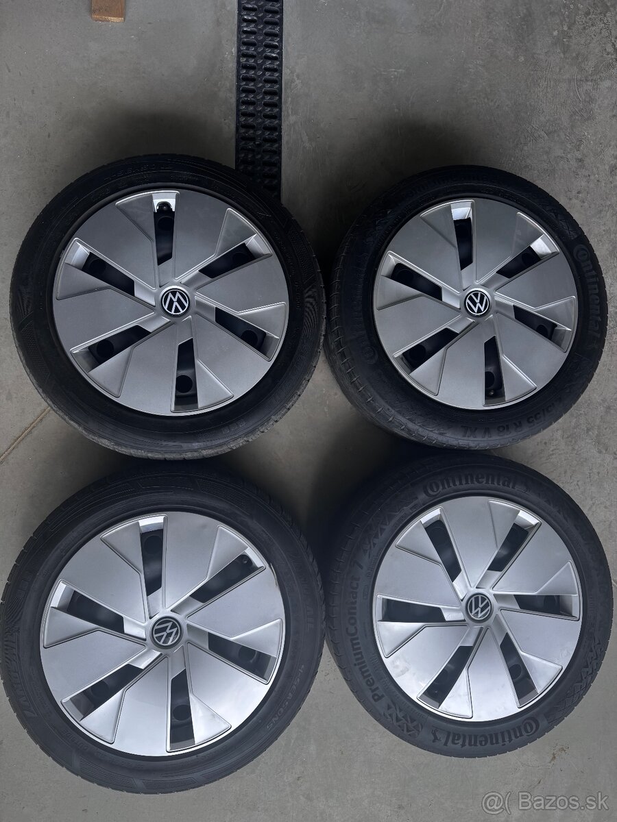 Predam kolesa na VW ID 3 s origo puklicami