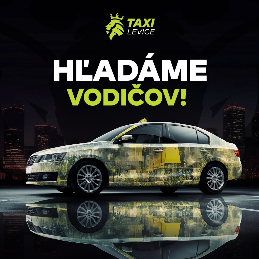 Hľadáme šoféra do Taxislužby