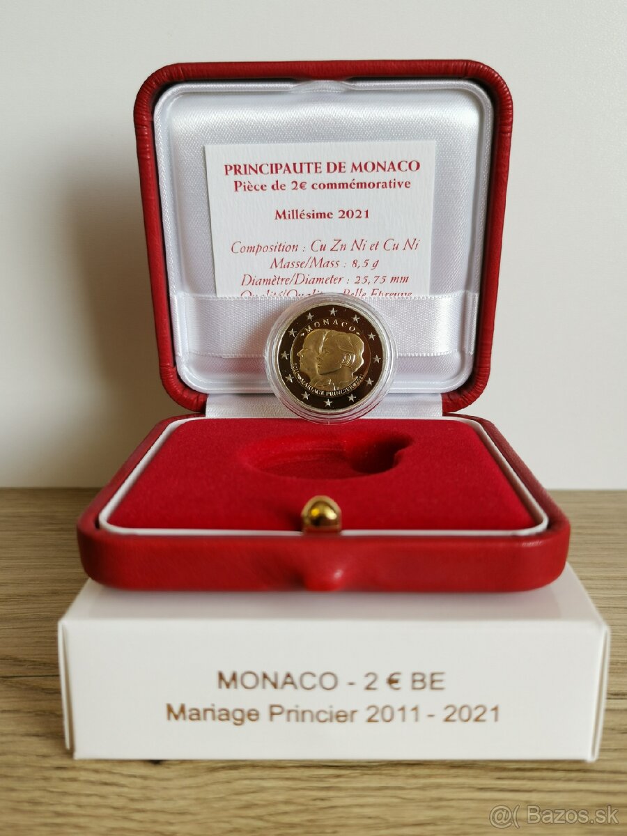 ❗❗❗ VÝPREDAJ 2€ MONACO PROOF ❗❗❗