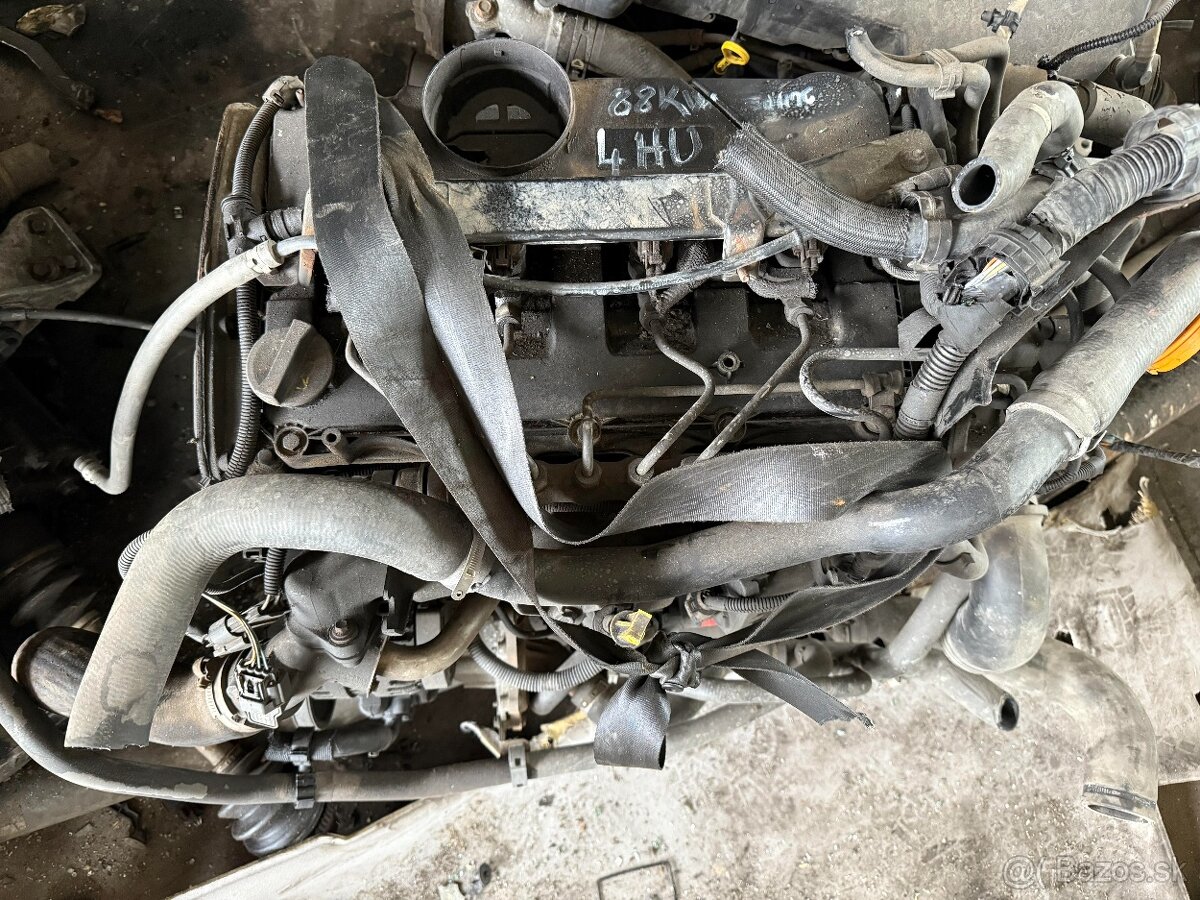 Motor na CITROEN JUMPER, 88kW, Kód motora: 4HU