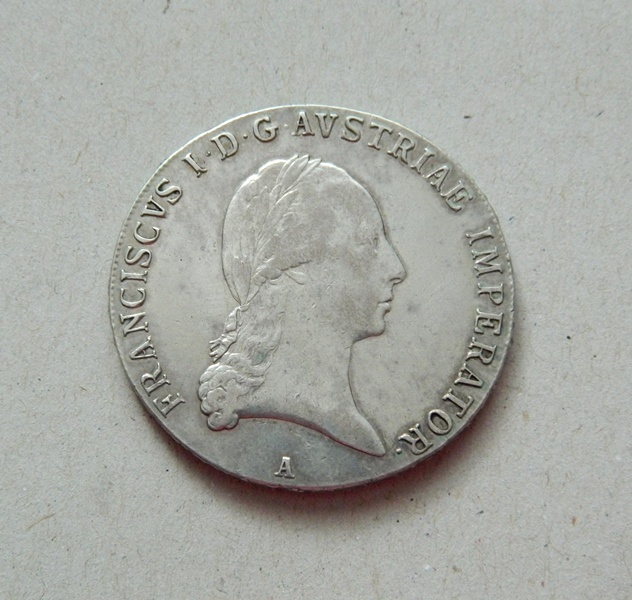Predám 1 toliar 1818 A Franciscus I.