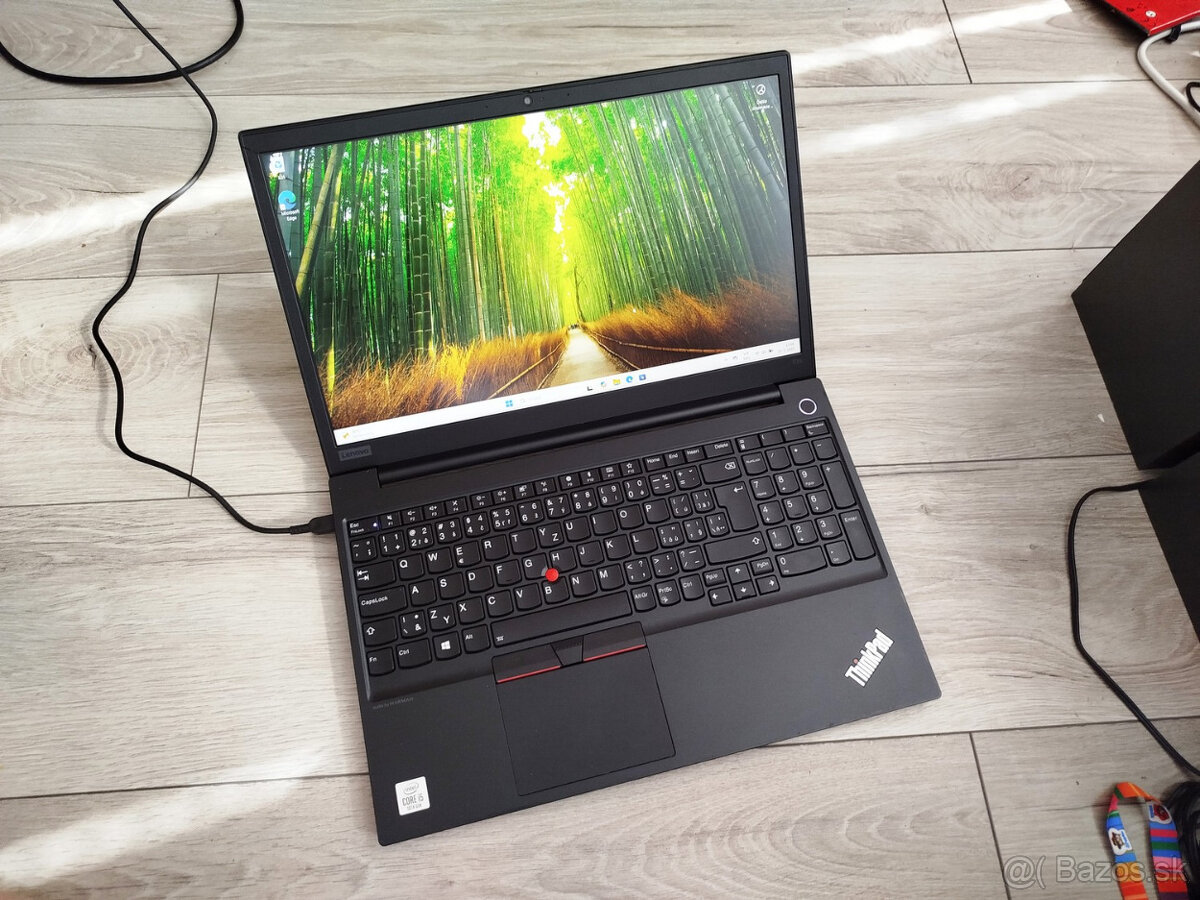 notebook Lenovo E15 - 15.6", i5-10210u, 16GB, 512GB SSD, W1