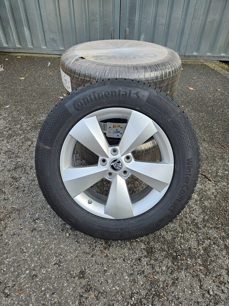 Nová zimní alu kola Nanuq 17" Škoda Kodiaq 215/65 R17