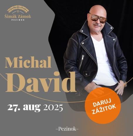 Michal David exkluzívny koncert - vstupenky