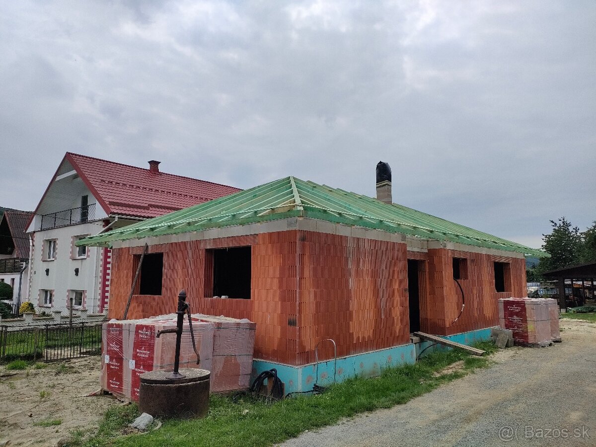 Stavebné práce - Výstavba domov