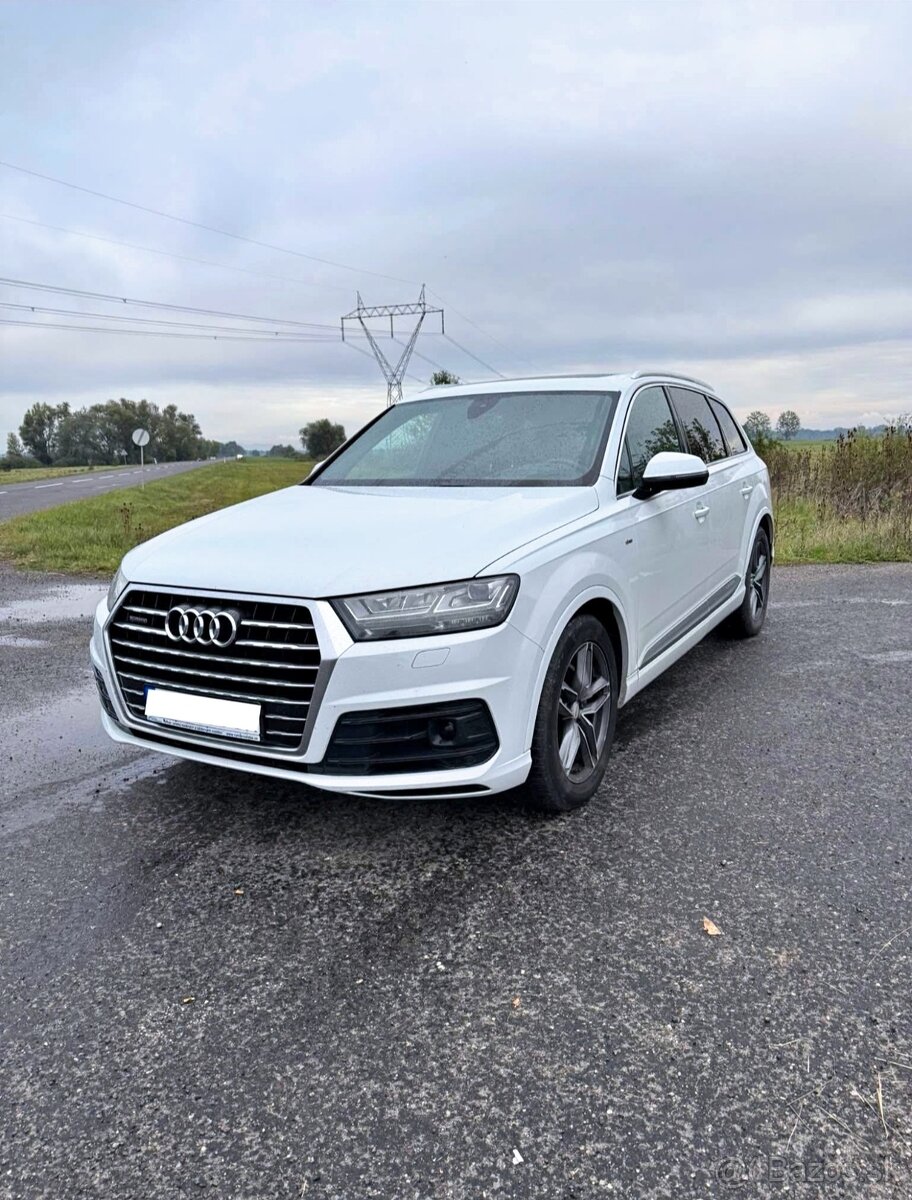 Audi Q7 3.0 TDI (200 kW, diesel) S-line 3x – top výbava, vz