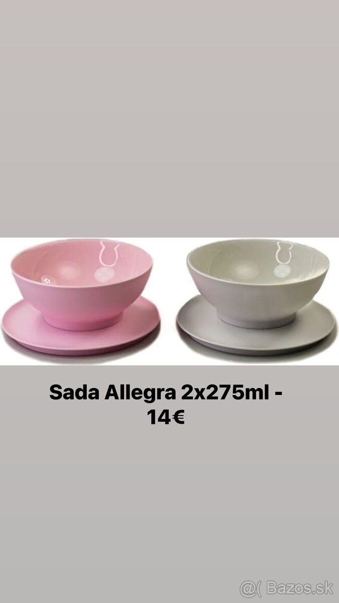 Sada Allegra 2x275ml - Tupperware