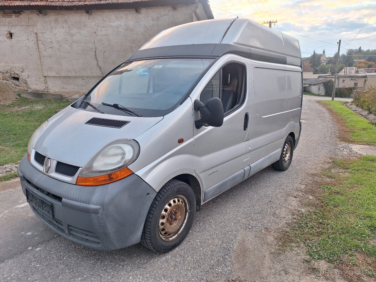 RENAULT TRAFIC 1,9DCI KLÍMA VYSOKÝ