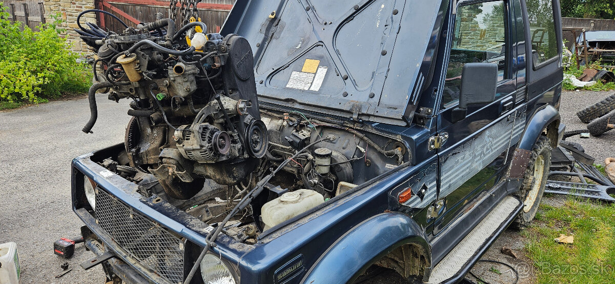 Suzuki Samurai 1,3 diely - motor