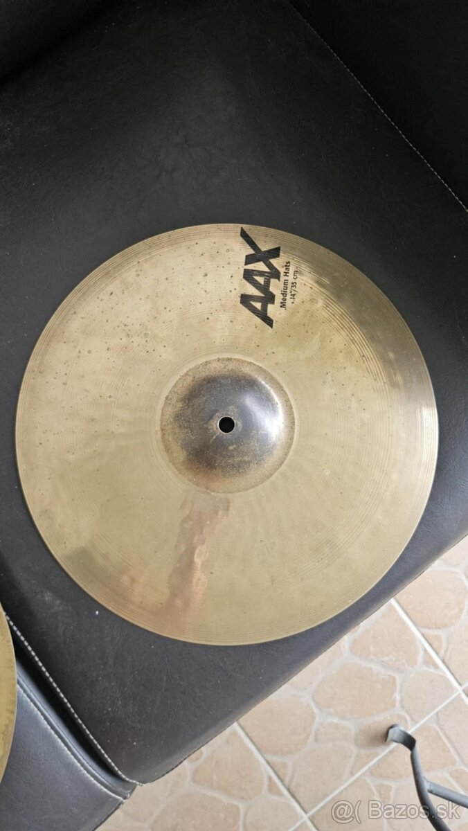 Predám Sabian 14" AAX Medium Hi-Hat