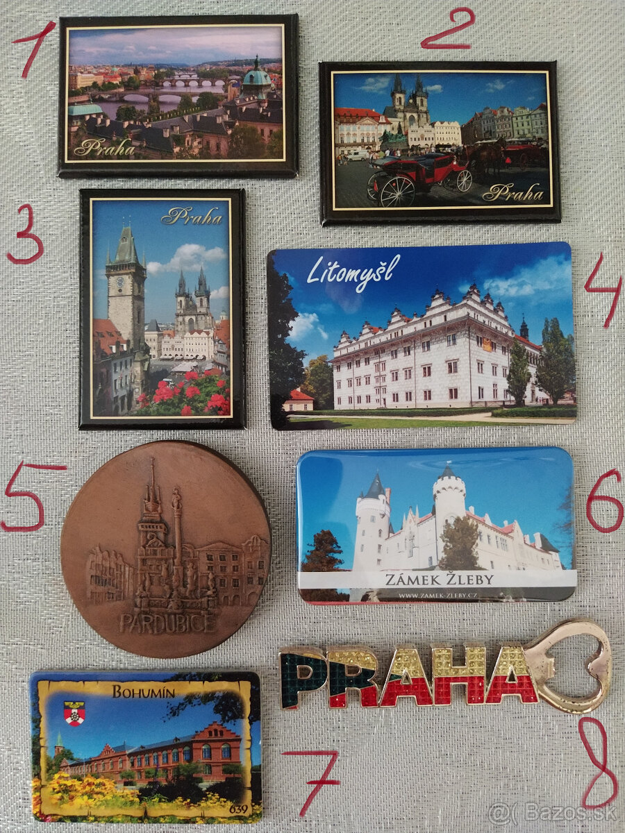 MAGNETKY Česko - Praha (osobný odber)