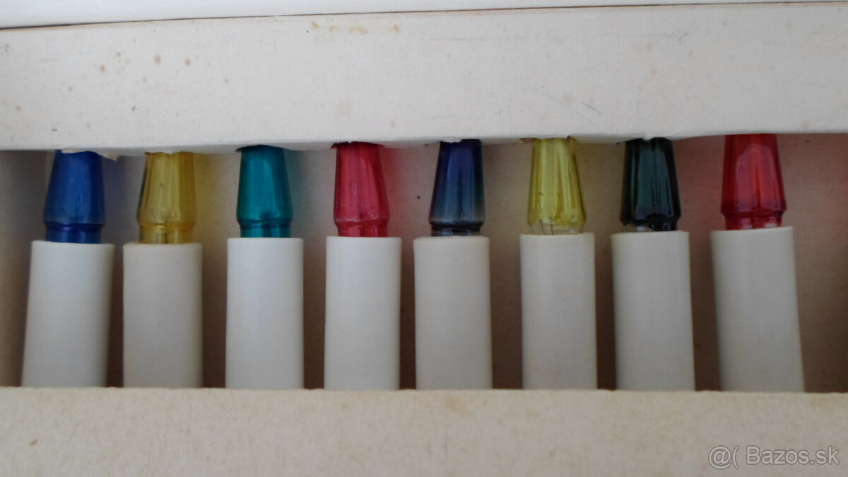 ♦️ RETRO VIANOČNÉ SVETIELKA ♦️