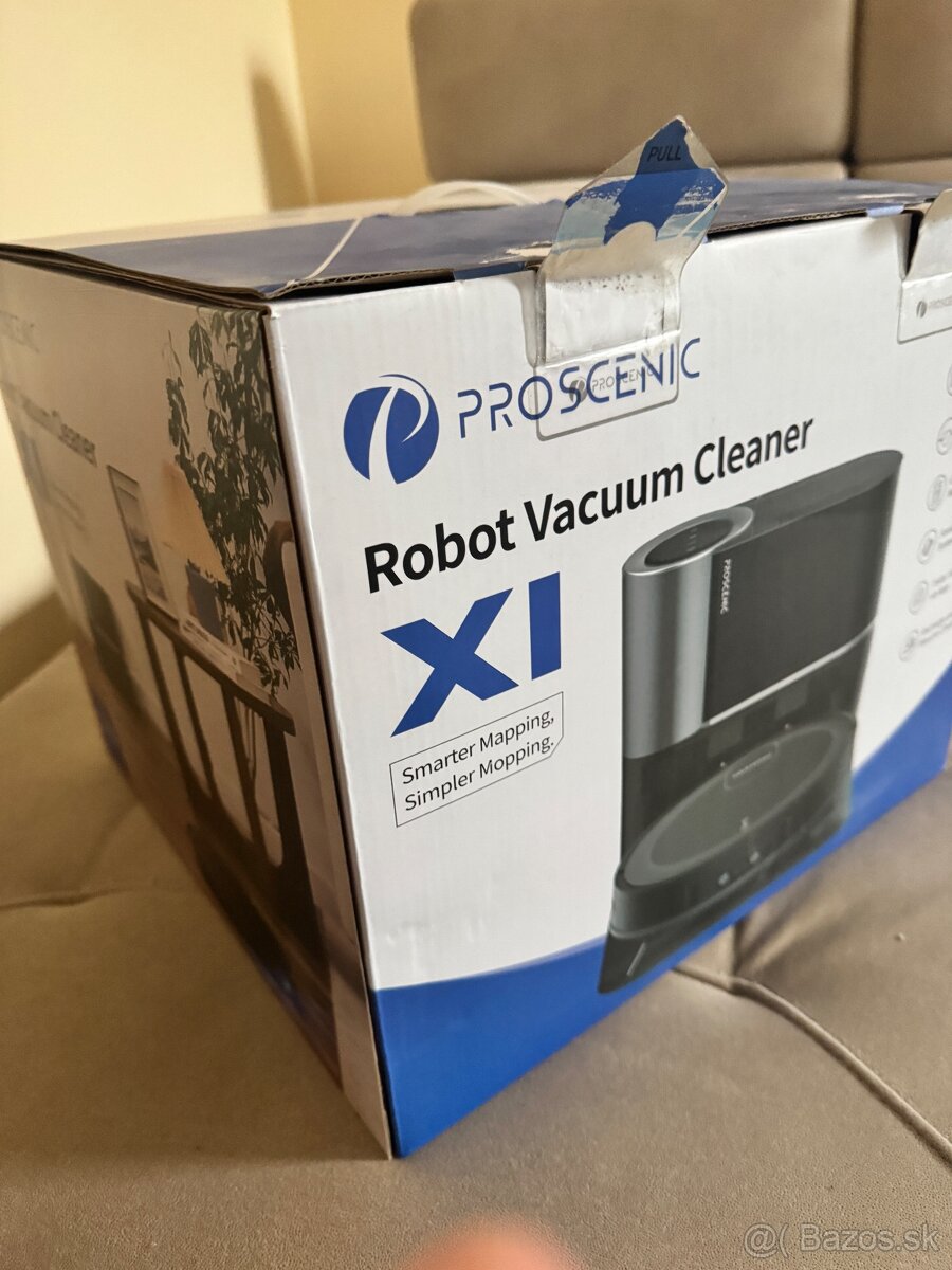 Proscenic X1 vysavac s mopom a stanicou