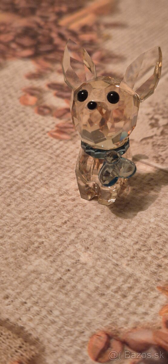 Swarovski kryštálova figúrka psík