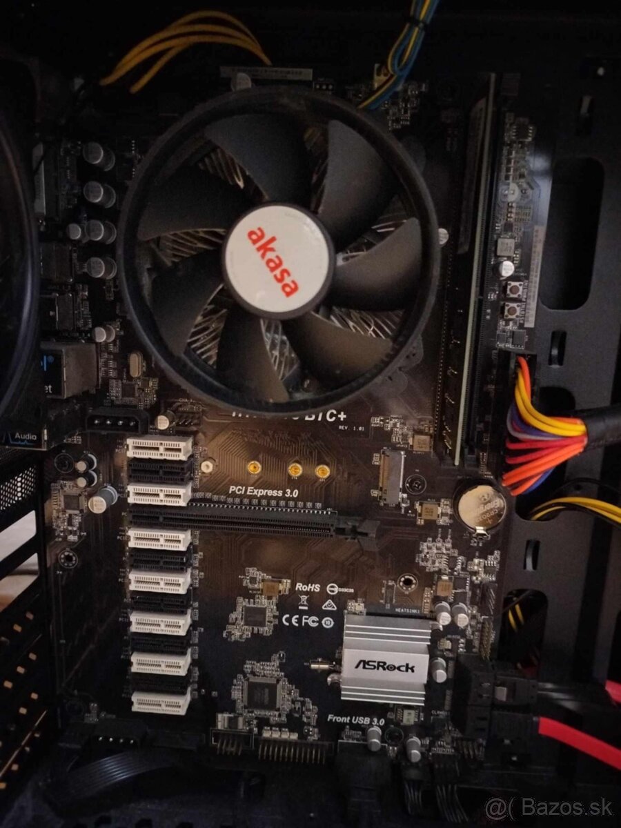 Základná doska + procesor + chladič +ram+zdroj