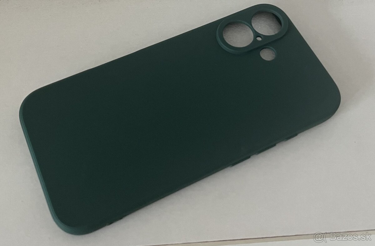 Obal na iPhone 16 zelený