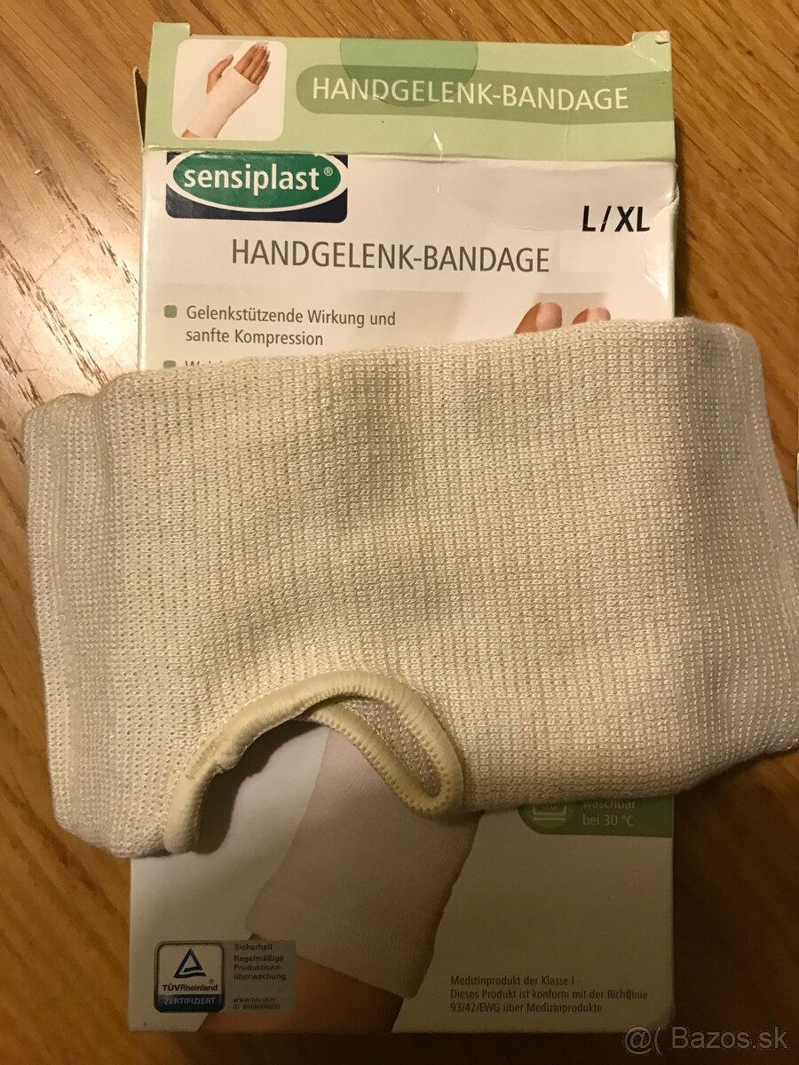 Bandáž na zápästie Sensiplast veľ. L/XL