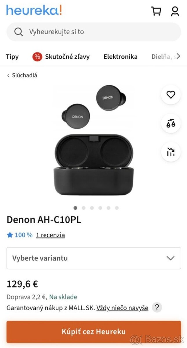Nové sluchátka Denon AH-C10PL