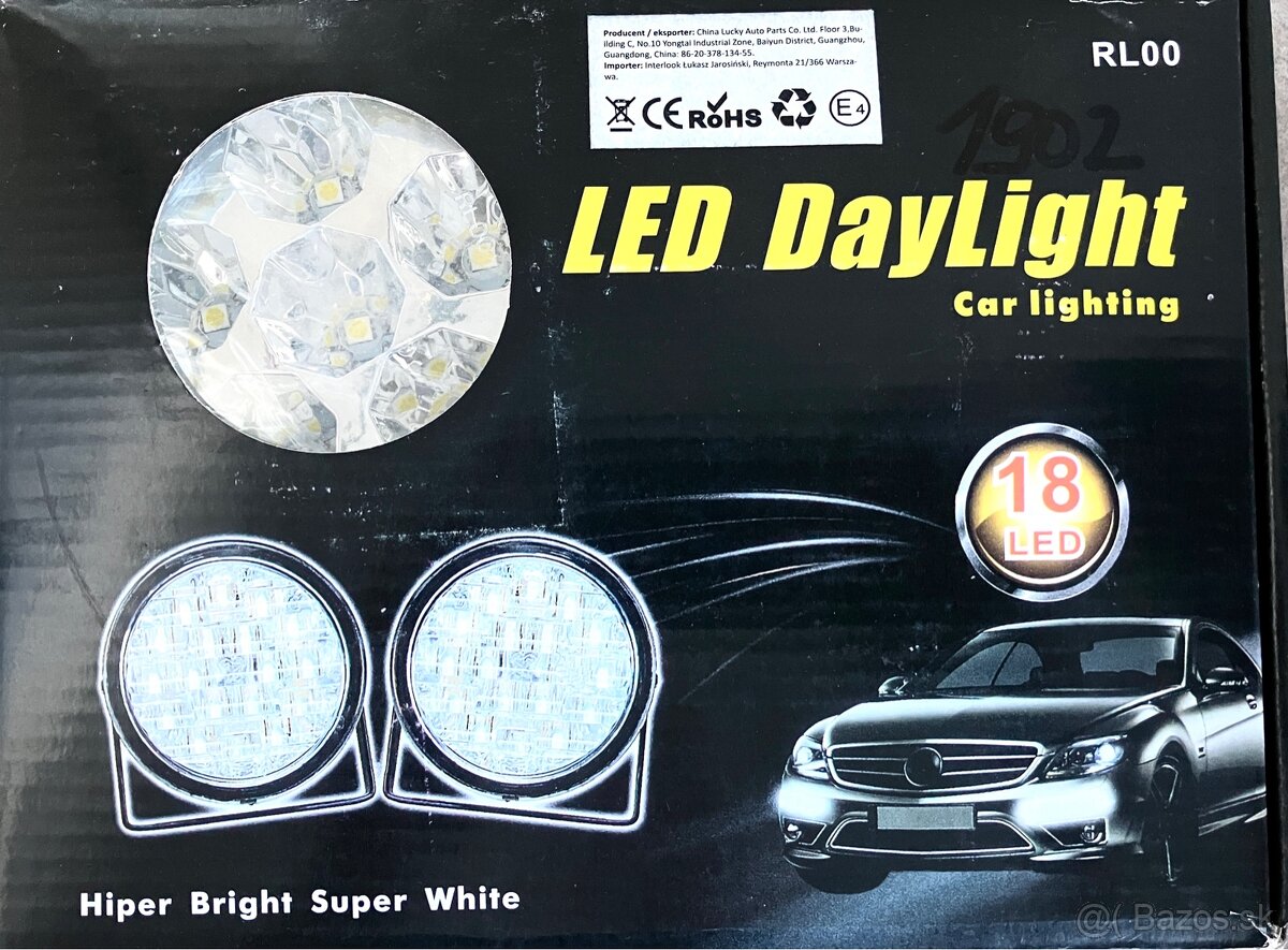Led denné svetlá