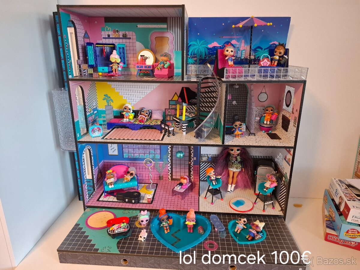 L.o.l domčeky auticka