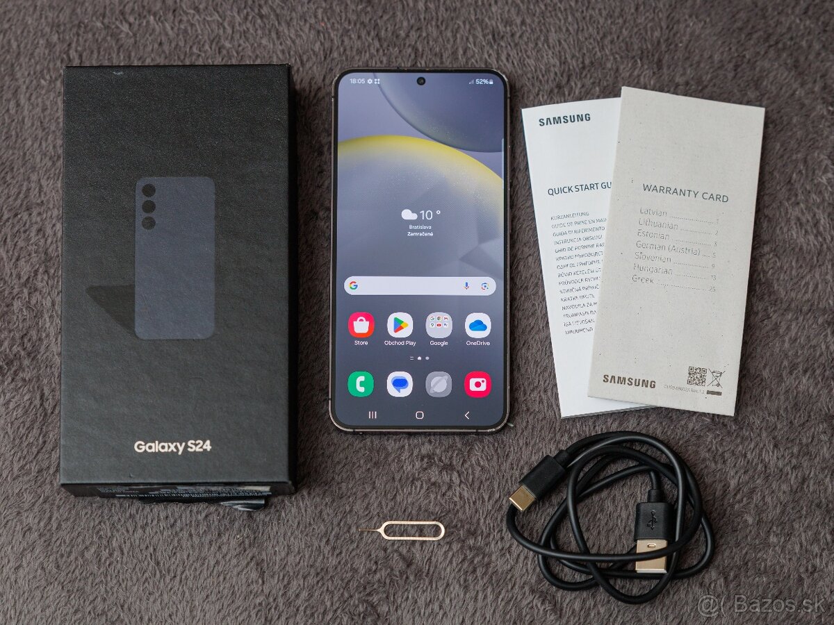 Samsung Galaxy S24 5G 128GB Dual-SIM Onyx Black