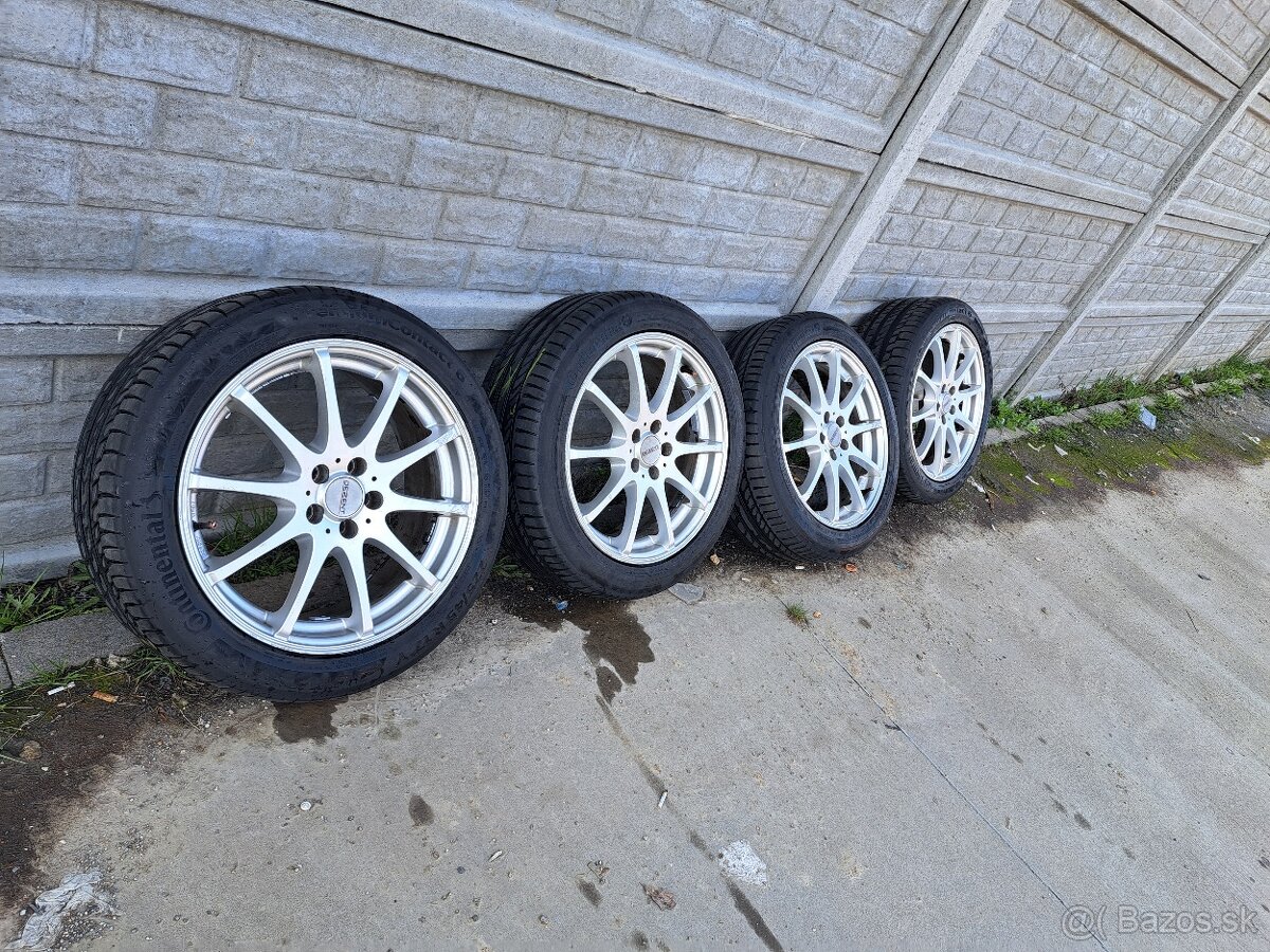 Dezent 5x100 r17 ET38 7J 225/45r17