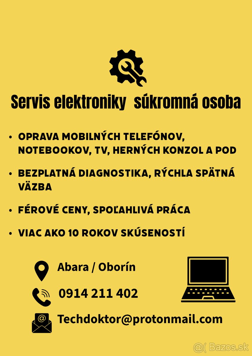 Oprava TV, mobilov a základných dosiek