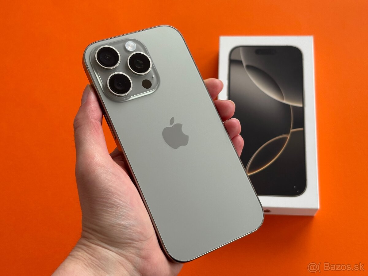 iPhone 16 Pro 128GB Natural Titanium