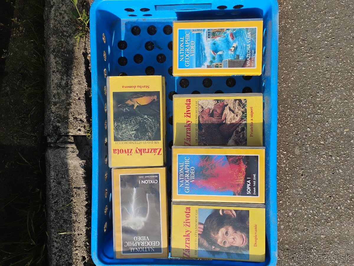 Predám VHS kazety