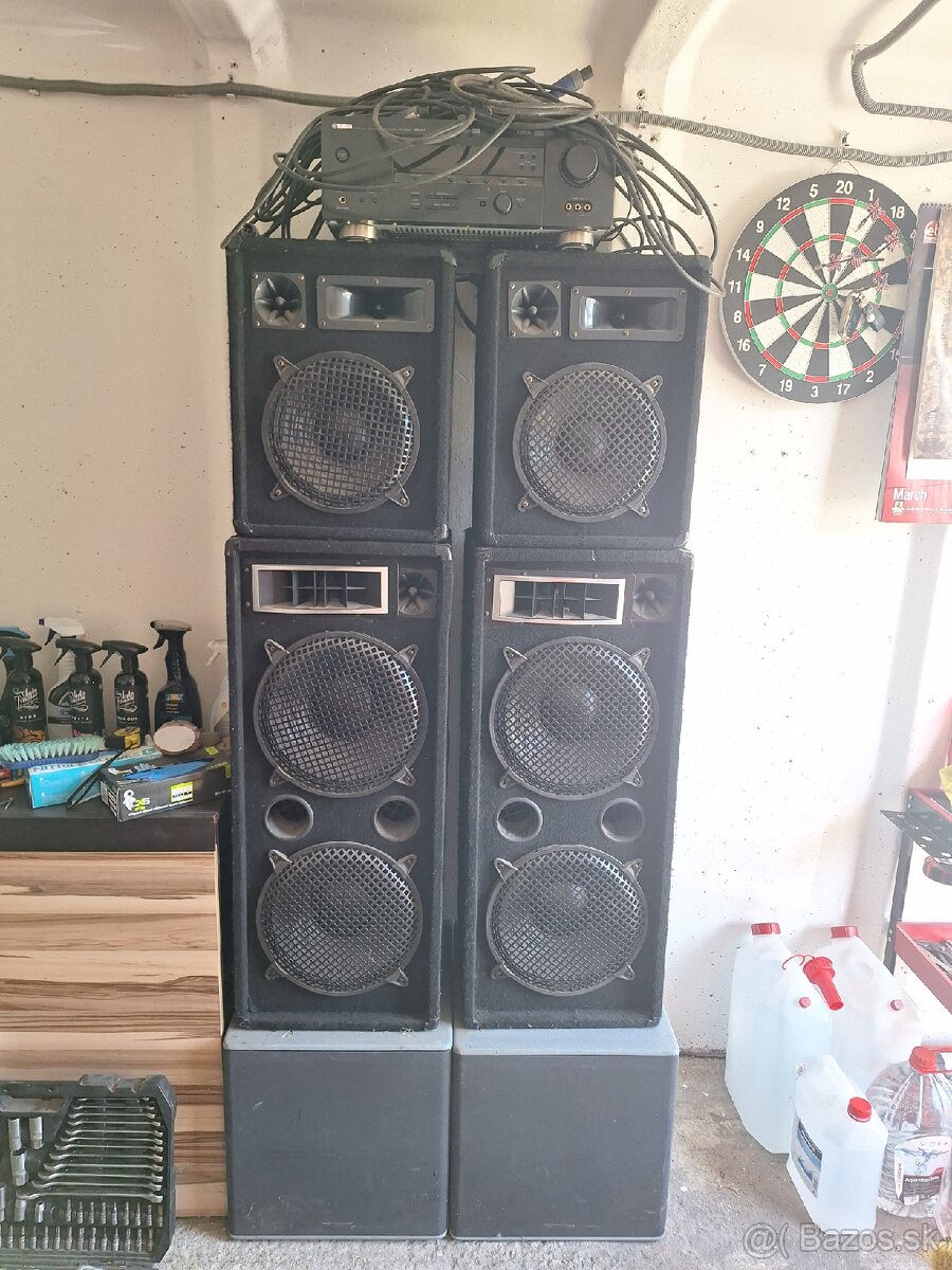 Receiver yamaha plus reproduktory
