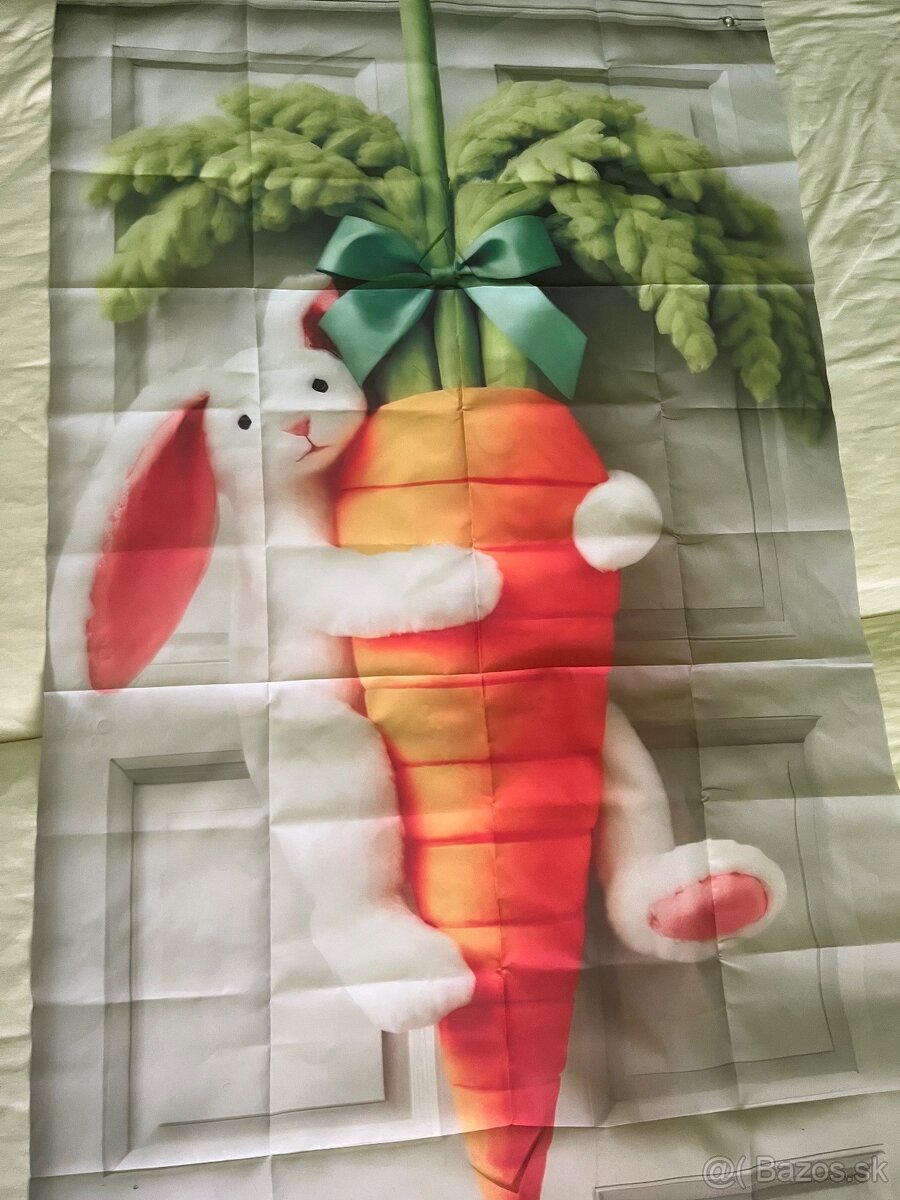 Veľkonočná dekorácia na dvere