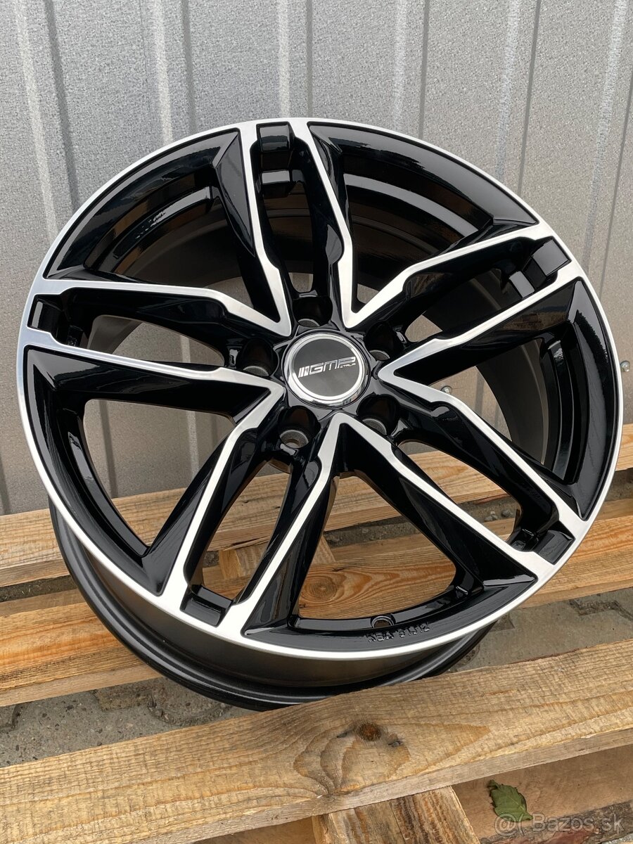Elektróny GMP atom 17x7,5 et35 čierne AUDI A3 A4 A5 A6 VW